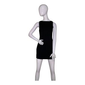Stockholm Atelier & Other Stories Mini Dress Sleeveless Black Size M